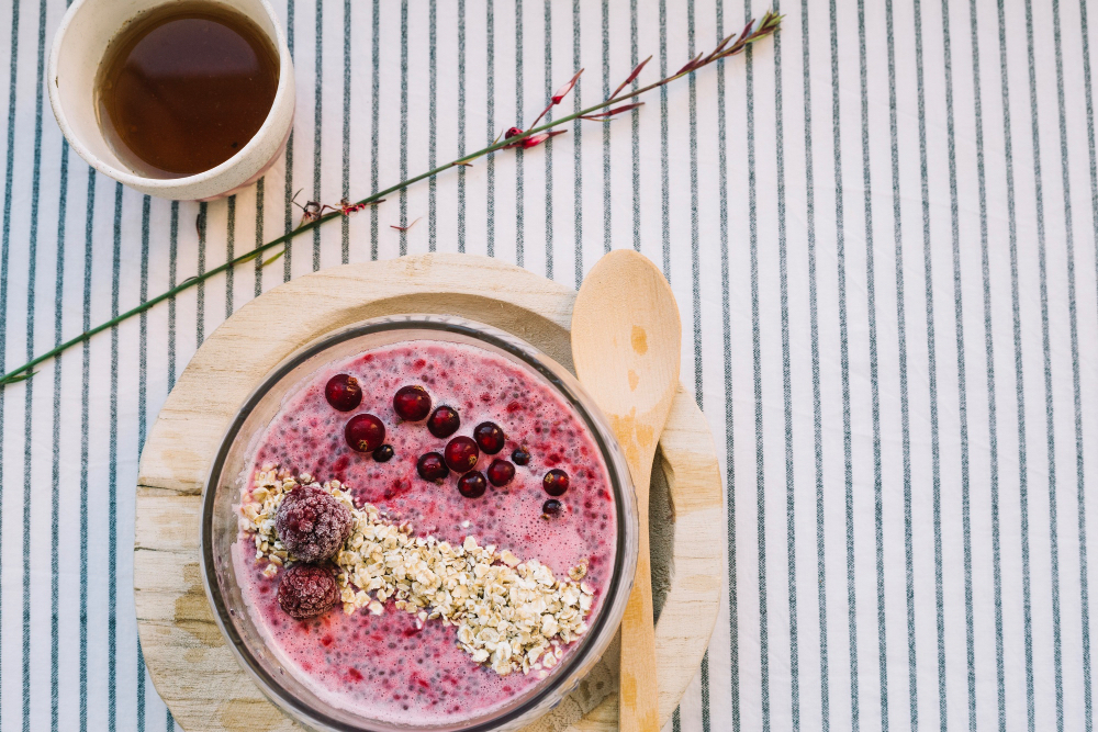 Pudding aux graines de chia