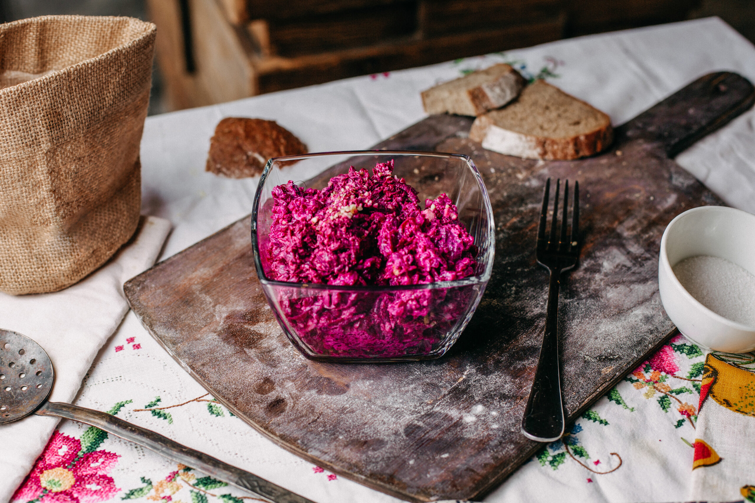 Houmous de betterave
